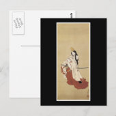 Briefkaart voor oude Japanse kunst (Voorkant / Achterkant)