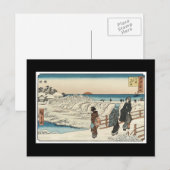 Briefkaart voor oude Japanse kunst (Voorkant / Achterkant)