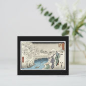 Briefkaart voor oude Japanse kunst (Staand voorkant)