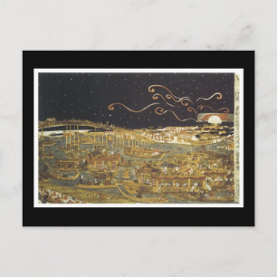 Briefkaart voor oude Japanse kunst