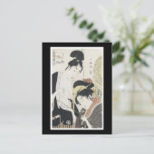 Briefkaart voor oude Japanse kunst (Staand voorkant)