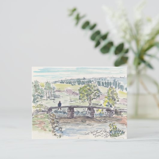 Briefkaart voor overwegen (Staand voorkant)