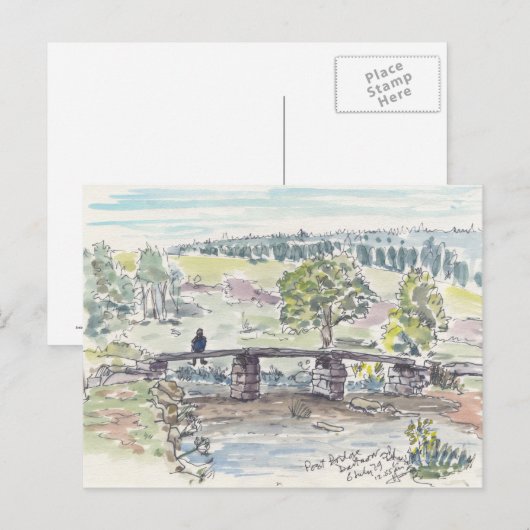 Briefkaart voor overwegen (Voorkant / Achterkant)