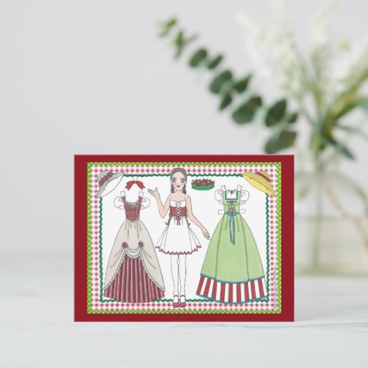 Briefkaart voor papiergeld per land (Staand voorkant)