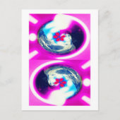 Briefkaart voor parallelle werelden (Voorkant)