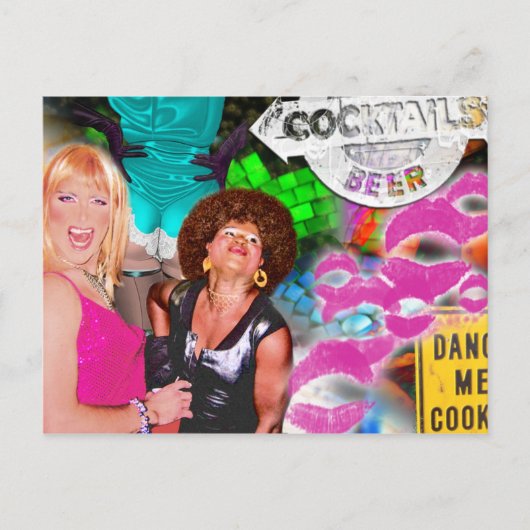 Briefkaart voor partijenkollage (Voorkant)