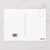 Briefkaart voor patrijzen en perrondragon (Achterkant)