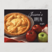 Briefkaart voor persoonlijk gebruik bij Apple Pie  (Voorkant)