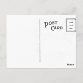 Briefkaart voor  peuter en paasmakerij (Achterkant)