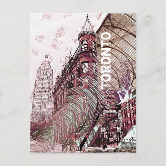 Briefkaart voor platte ijzerbouw (Voorkant)