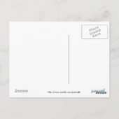 briefkaart voor platte ijzerbouw (Achterkant)