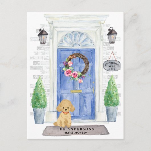 Briefkaart voor porseleinverplaatsing (Voorkant)