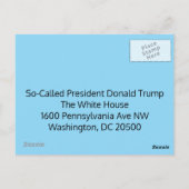 Briefkaart voor President Trump (Achterkant)
