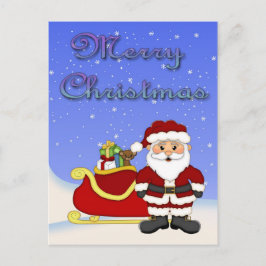 Briefkaart voor pretkerst