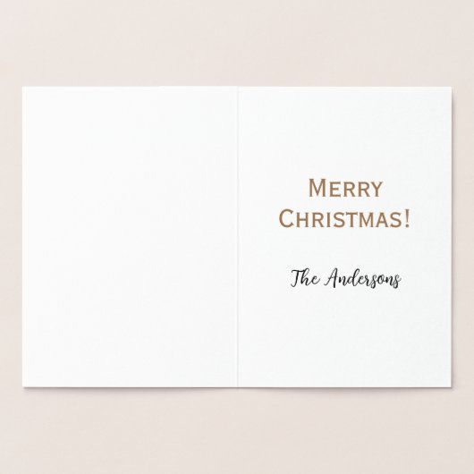 Briefkaart voor prettige kerstfeestdagen (Binnen)