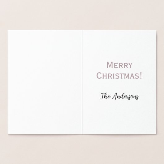 Briefkaart voor prettige kerstfeestdagen (Binnen)