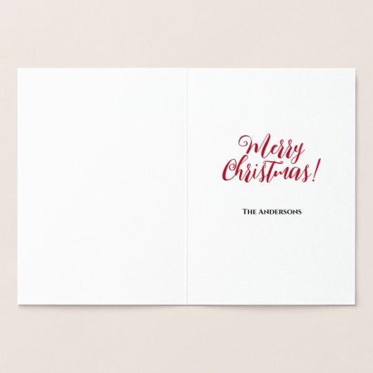 Briefkaart voor prettige kerstfeestdagen (Binnen)