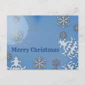 Briefkaart voor prettige kerstfeestdagen (Voorkant)