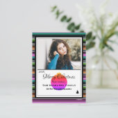 Briefkaart voor prettige kerstfoto's - HAMbWG (Staand voorkant)