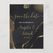 briefkaart voor publicatie op de datum opslaan in  (Voorkant)