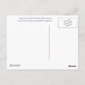 Briefkaart vóór Raphaelite van bestemming door J W (Achterkant)