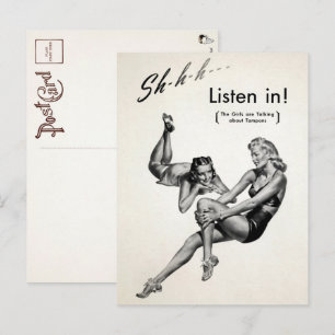 Briefkaart voor  reclame