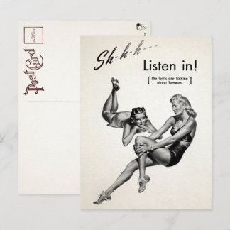 Briefkaart voor reclame
