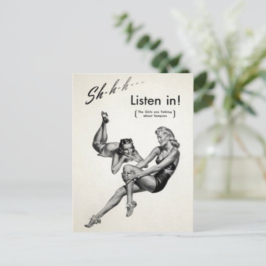 Briefkaart voor  reclame (Staand voorkant)