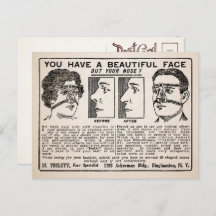 Briefkaart voor  reclame