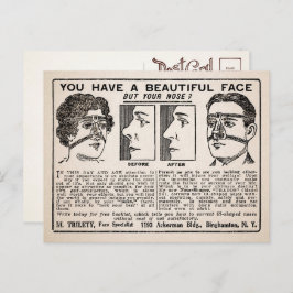 Briefkaart voor  reclame