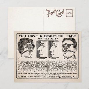 Briefkaart voor  reclame