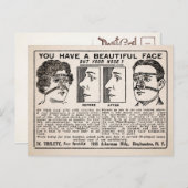 Briefkaart voor  reclame (Voorkant / Achterkant)