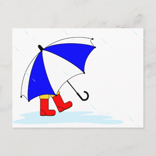 Briefkaart voor regenachtige dag (Voorkant)