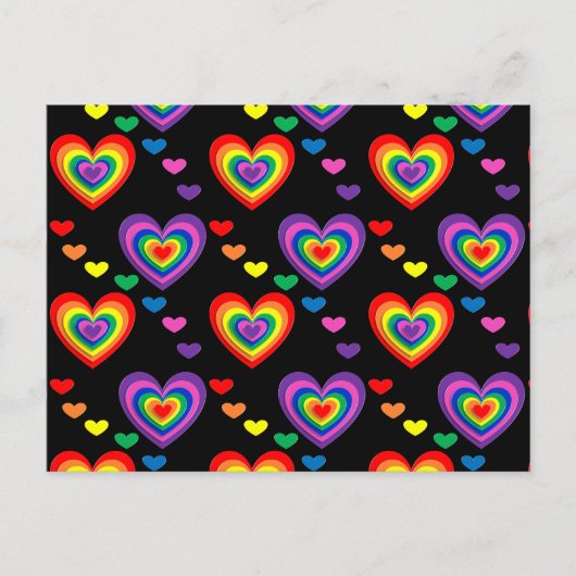 Briefkaart voor regenboogharten (Voorkant)