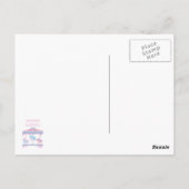 Briefkaart voor regenboogparade (Achterkant)