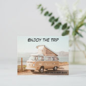 Briefkaart voor reis- en feestdagen (Staand voorkant)