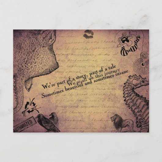 Briefkaart voor reizen (Voorkant)