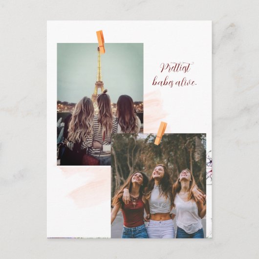 Briefkaart voor reizen (Voorkant)