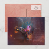 Briefkaart voor reizen (Voorkant / Achterkant)