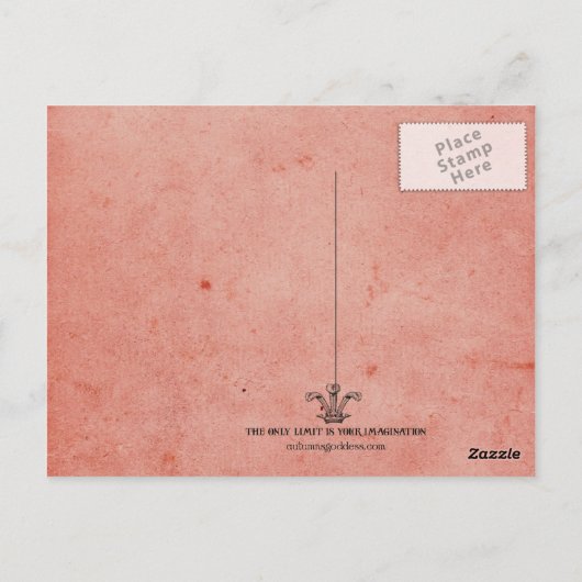 Briefkaart voor reizen (Achterkant)