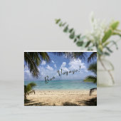 Briefkaart voor reizen (Staand Voorkant)