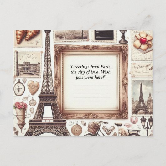 Briefkaart voor reizen (Voorkant)