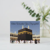 Briefkaart voor reizen (Staand voorkant)