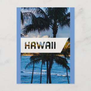 Briefkaart voor reizen - Hawaii