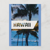Briefkaart voor reizen - Hawaii (Voorkant)