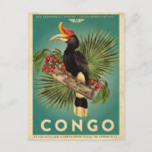  Briefkaart voor reizen naar Afrika (Voorkant)