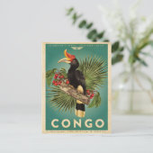  Briefkaart voor reizen naar Afrika (Staand voorkant)