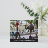 Briefkaart voor reizen - Shahi Qila - Pakistan (Staand voorkant)