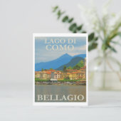 Briefkaart voor reizen tussen Italië en Bellagio V (Staand voorkant)