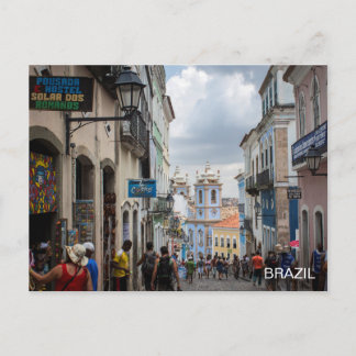 Briefkaart voor reizen vanuit Brazilië